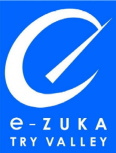 e-ZUKAトライバレーのロゴマーク