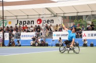 写真：飯塚国際車いすテニス大会の様子