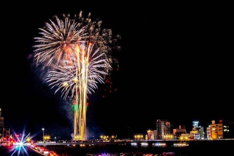 花火大会写真2024年金賞