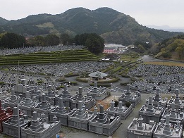 霊園風景