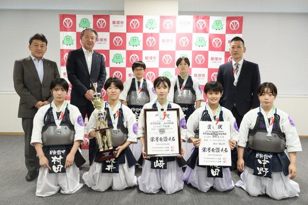 20250905日新館中学校女子剣道部全国大会準優勝