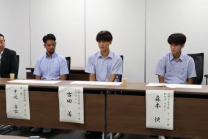 20250722飯塚高校サッカー部全国大会出場2