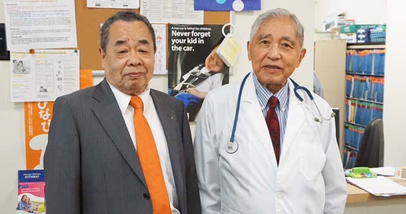 縄田先生（左）と吉田先生（右）の画像