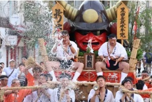  飯塚山笠　新流の画像