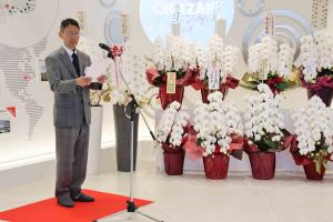 岡崎製作所社長のあいさつ