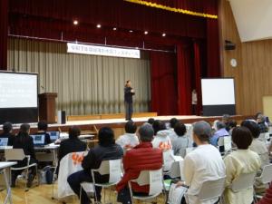 手話スピーチの様子