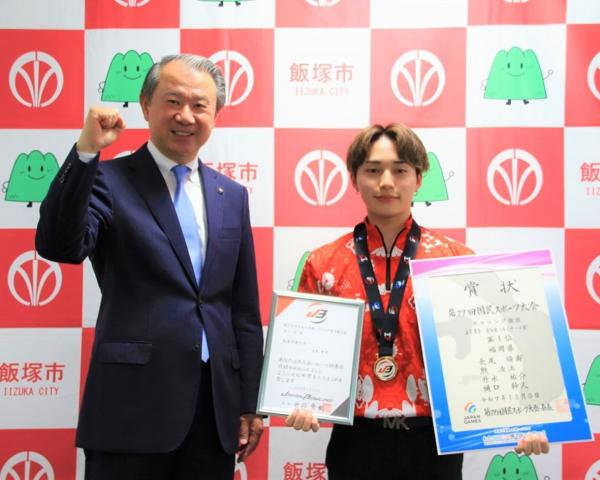 長尾さんと武井市長