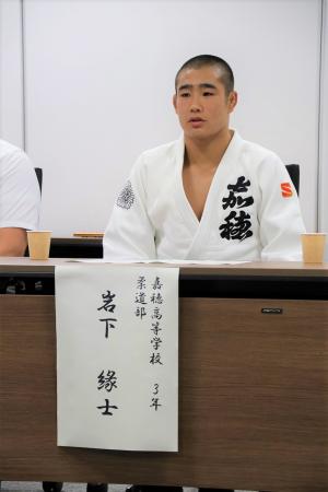 夢を語る岩下選手