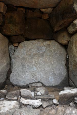 山王山古墳石室写真